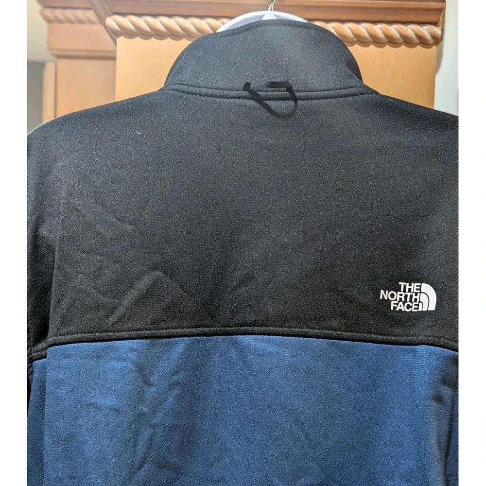 The North Face Men's Track Jacket‎  Blue And Black Size Large